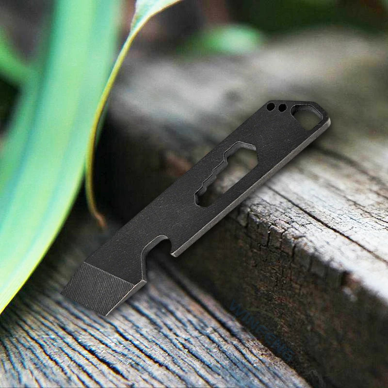 Multi-Functional Screwdriver Pry Bar Bottle Opener Crowbar Multi-Tool Stainless Steel Emergency Glass Breaker Survival Supplies