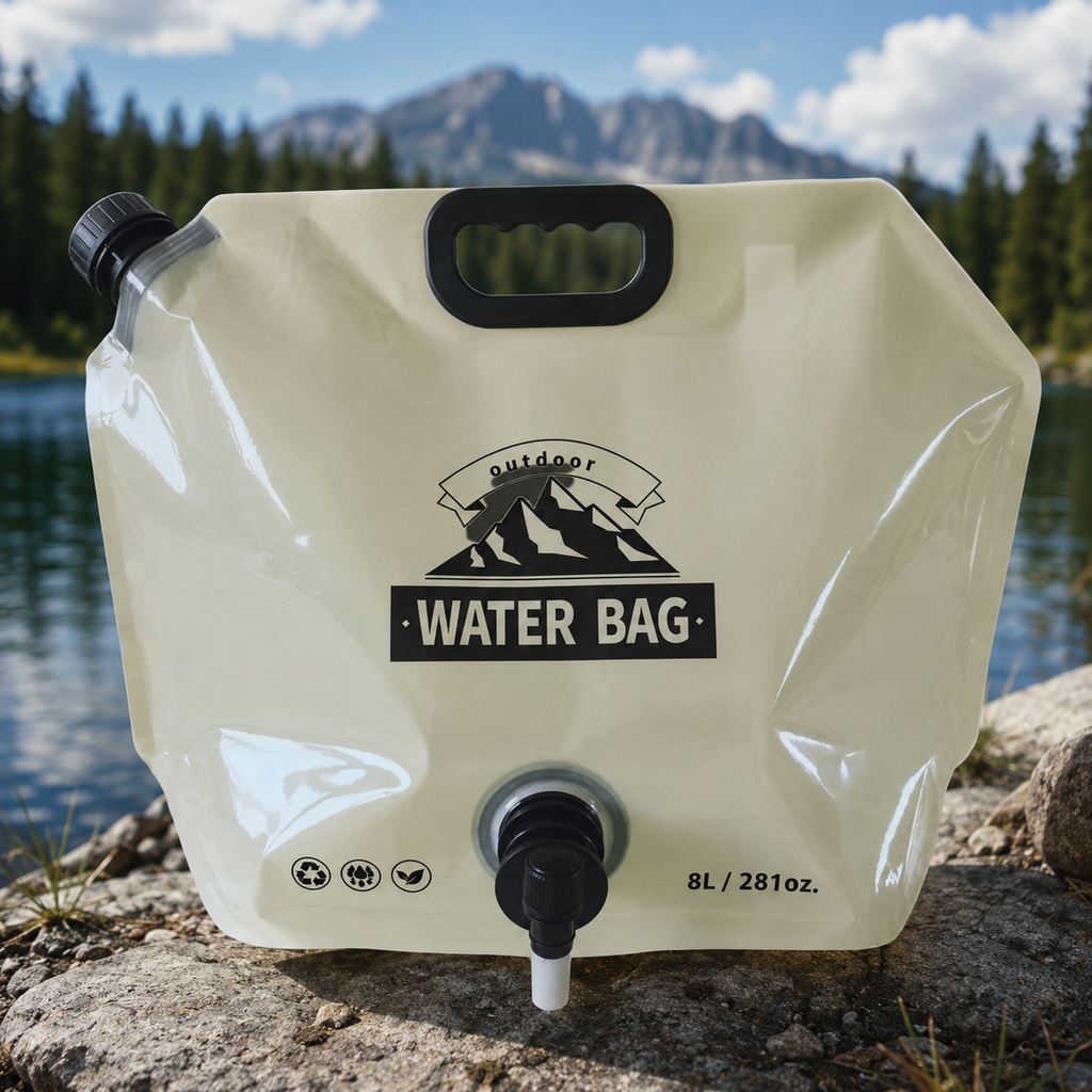 8L Large Capacity Thickened Folding Water Bag