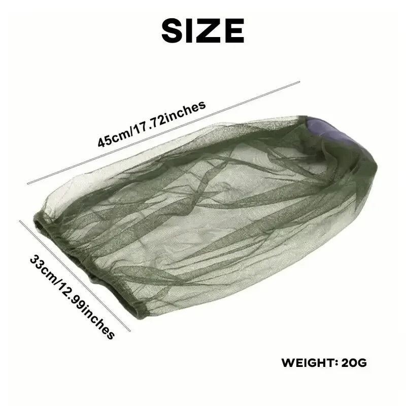 Anti Mosquito Hat Net for Outdoor Traveling And Camping