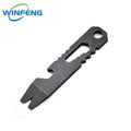 Multi-Functional Screwdriver Pry Bar Bottle Opener Crowbar Multi-Tool Stainless Steel Emergency Glass Breaker Survival Supplies